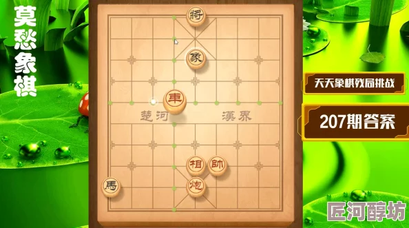 天天象棋残局挑战208期通关秘籍大公开！探索象棋残局之美，惊喜解锁隐藏关卡攻略